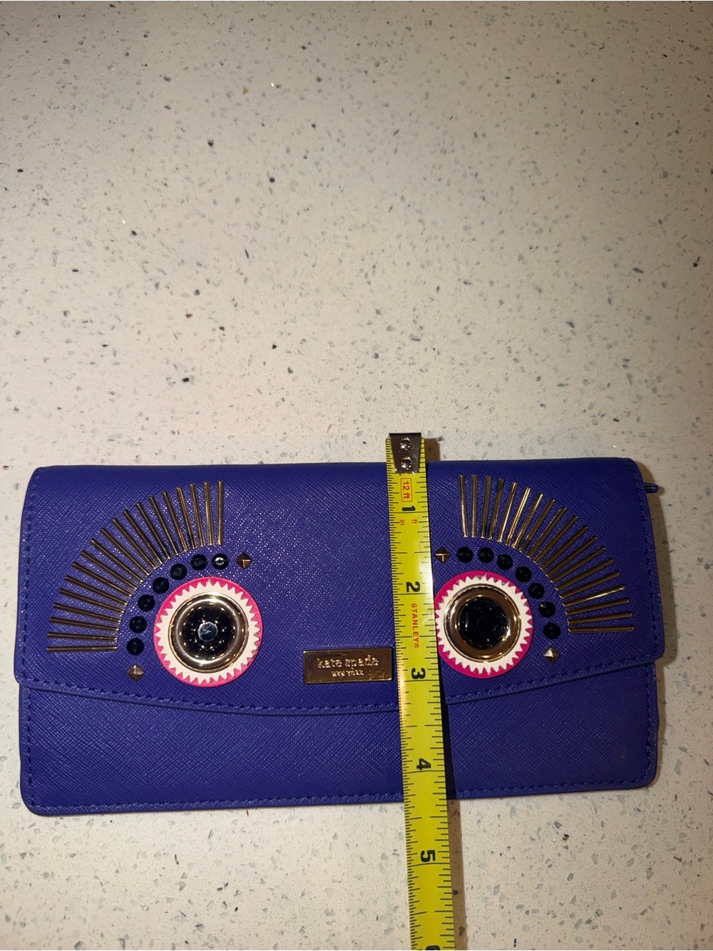 🔴Kate Spade Monster Liana wallet featuring playful beaded eyes 🔴 - Picture 12 of 12
